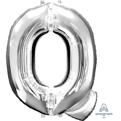 P50 35" (Silver) Letter Q SuperShape™